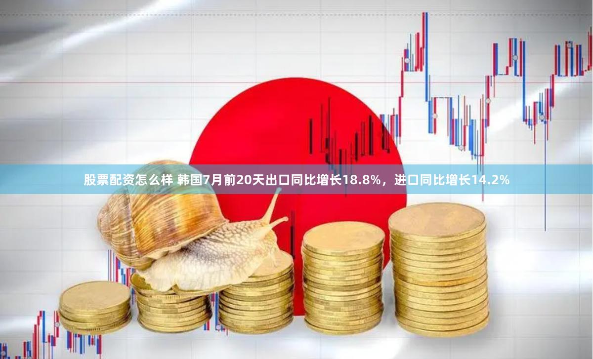   股票配资怎么样 韩国7月前20天出口同比增长18.8%，进口同比增长14.2%