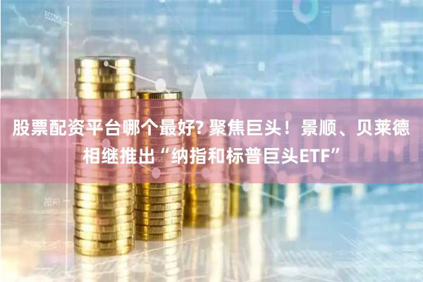   股票配资平台哪个最好? 聚焦巨头！景顺、贝莱德相继推出“纳指和标普巨头ETF”