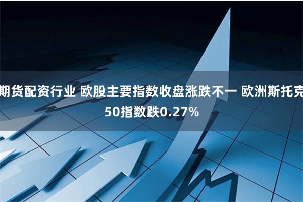   期货配资行业 欧股主要指数收盘涨跌不一 欧洲斯托克50指数跌0.27%